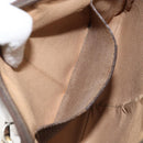 GUCCI GG Supreme Web Sherry Line Bag PVC Beige Gold 904 02 047 Auth 147496-23