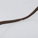 GUCCI GG Supreme Web Sherry Line Bag PVC Beige Gold 904 02 047 Auth 147496-9