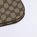 GUCCI GG Supreme Web Sherry Line Shoulder Bag PVC Beige 10 02 051 Auth 147497-16