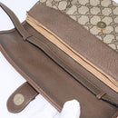 GUCCI GG Supreme Web Sherry Line Shoulder Bag PVC Beige 10 02 051 Auth 147497-10