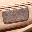 GUCCI GG Supreme Web Sherry Line Shoulder Bag PVC Beige 10 02 051 Auth 147497-18