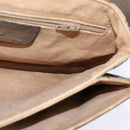 GUCCI GG Supreme Web Sherry Line Shoulder Bag PVC Beige 10 02 051 Auth 147497-19