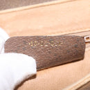 GUCCI GG Supreme Web Sherry Line Shoulder Bag PVC Beige 10 02 051 Auth 147497-12