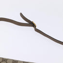 GUCCI GG Supreme Web Sherry Line Shoulder Bag PVC Beige 10 02 051 Auth 147497-8