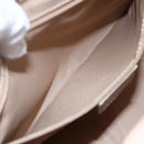 Christian Dior Trotter Canvas Romantic Tote Bag PVC Beige Silver Auth 147501-20