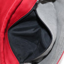 BALLY Chain Shoulder Bag Leather Red Gold Auth 147504-23