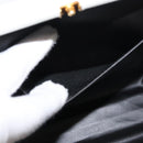 BALLY Hand Bag Leather 2way White Gold Auth 147505-21