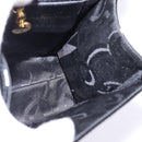 Salvatore Ferragamo Vala Hand Bag Enamel 2way Black Gold Auth 147507-20