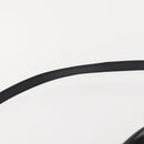 Salvatore Ferragamo Gancini Hand Bag Leather 2way Black Silver Auth 147509-15