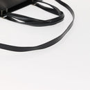 Salvatore Ferragamo Gancini Hand Bag Leather 2way Black Silver Auth 147509-8