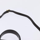 Salvatore Ferragamo Gancini Hand Bag Leather 2way Brown Gold Auth 147511-15