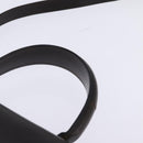 Salvatore Ferragamo Gancini Hand Bag Leather 2way Brown Gold Auth 147511-14