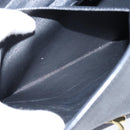 Salvatore Ferragamo Gancini Sophia Hand Bag Leather 2way Black Gold Auth 147516-23