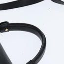 Salvatore Ferragamo Gancini Sophia Hand Bag Leather 2way Black Gold Auth 147516-14