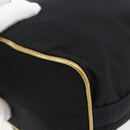 PRADA Hand Bag Nylon Black Silver Auth 147526-16