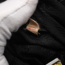 PRADA Hand Bag Nylon Black Silver Auth 147526-12