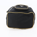PRADA Hand Bag Nylon Black Silver Auth 147526-5