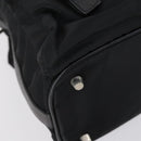 PRADA Shoulder Bag Nylon Black Silver Auth 147531-14