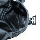 PRADA Shoulder Bag Nylon Black Silver Auth 147531-24