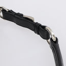 PRADA Shoulder Bag Nylon Black Silver Auth 147531-8