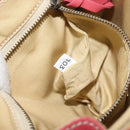 Miu Miu Shoulder Bag Leather Pink Gold Auth 147535-12