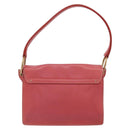 Miu Miu Shoulder Bag Leather Pink Gold Auth 147535-2