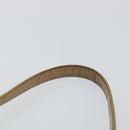 FENDI Zucchino Canvas Mamma Baguette Bag Enamel Peppermint Gold Auth 147538-8