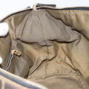 FENDI Zucca Canvas Vanity Bag Black Brown Auth 147539-19