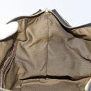 FENDI Zucca Canvas Tote Bag Black Brown Auth 147544-22