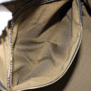 FENDI Zucca Canvas Tote Bag Black Brown Auth 147544-24