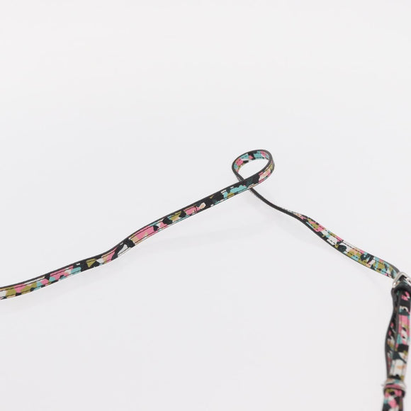 FENDI Micro Peek A Boo Hand Bag Leather Multicolor Auth 147549