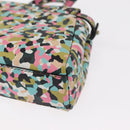 FENDI Micro Peek A Boo Hand Bag Leather Multicolor Auth 147549-17