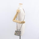 FENDI Micro Peek A Boo Hand Bag Leather Multicolor Auth 147549-23