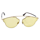 Christian Dior Sunglasses plastic Yellow Auth 147561-1