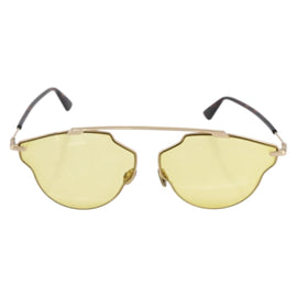 Christian Dior Sunglasses plastic Yellow Auth 147561 - 0