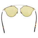 Christian Dior Sunglasses plastic Yellow Auth 147561-3