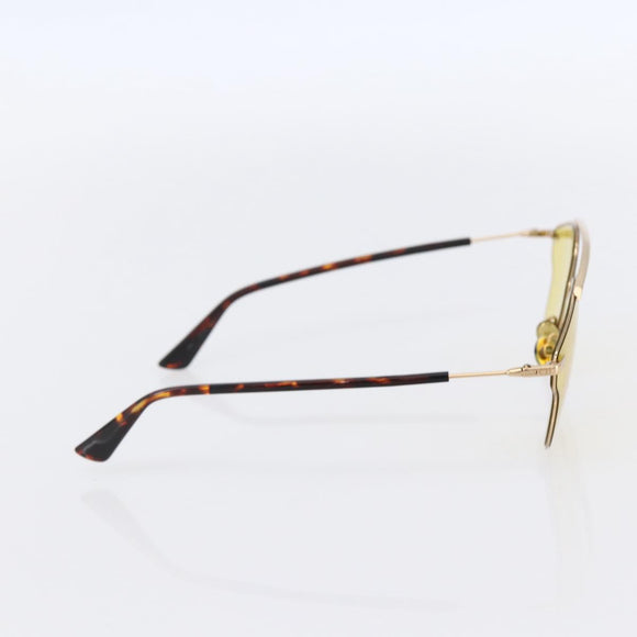 Christian Dior Sunglasses plastic Yellow Auth 147561