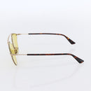 Christian Dior Sunglasses plastic Yellow Auth 147561-5