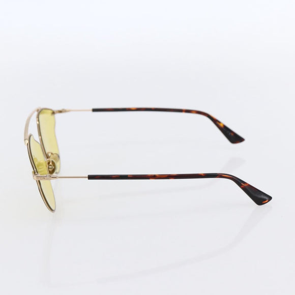 Christian Dior Sunglasses plastic Yellow Auth 147561