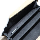 CHANEL Matelasse Compact Wallet Leather Champagne Gold CC Auth 147563V-15