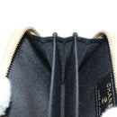 CHANEL Matelasse Compact Wallet Leather Champagne Gold CC Auth 147563V-19