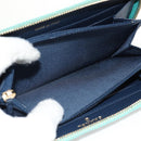 CHANEL Matelasse Cruise Line Long Wallet Navy Gold CC Auth 147564V-24