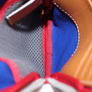 LOEWE Eye Loewe Neck Pouch Canvas Blue Auth 147565-11