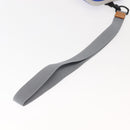 LOEWE Eye Loewe Neck Pouch Canvas Blue Auth 147565-7