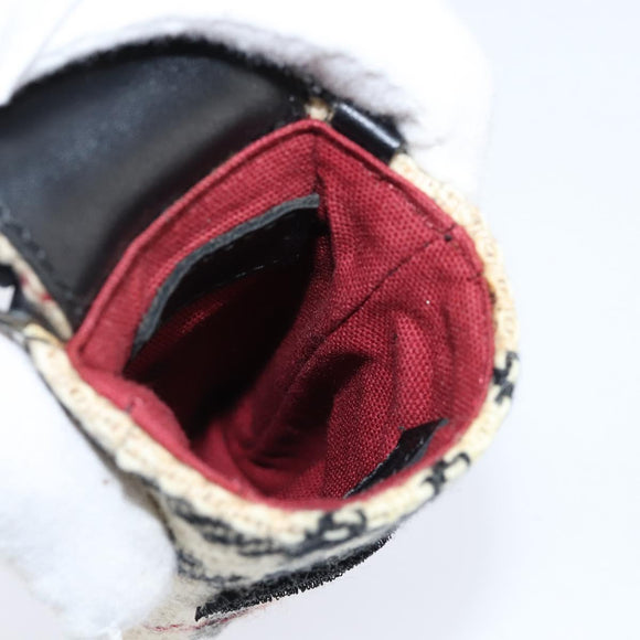 BURBERRY Nova Check Shoulder Pouch Canvas Beige Auth 147566