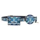 LOUIS VUITTON Monogram Escal Ceinture Belt 37.6"" Blue M0253W LV Auth 147571M-1