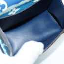 LOUIS VUITTON Monogram Escal Ceinture Belt 37.6"" Blue M0253W LV Auth 147571M-11