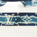 LOUIS VUITTON Monogram Escal Ceinture Belt 37.6"" Blue M0253W LV Auth 147571M-22