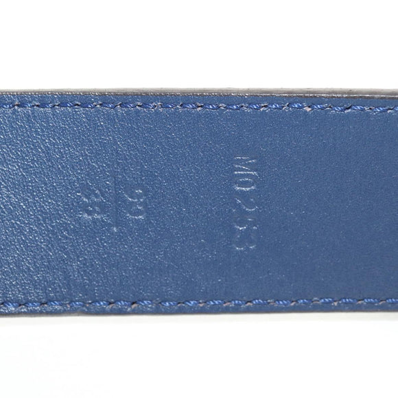 LOUIS VUITTON Monogram Escal Ceinture Belt 37.6"" Blue M0253W LV Auth 147571M
