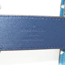 LOUIS VUITTON Monogram Escal Ceinture Belt 37.6"" Blue M0253W LV Auth 147571M-25